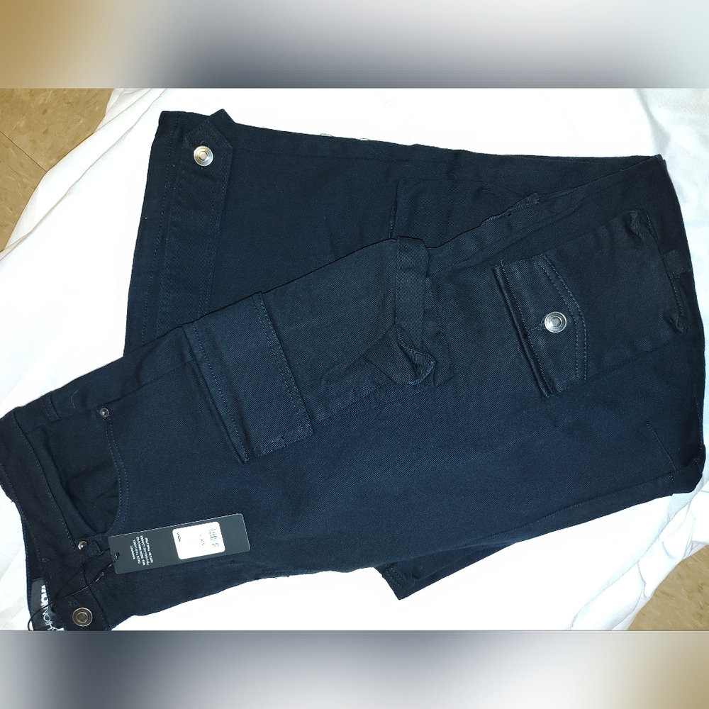 Black Cargo Pants - Picture 2 of 4